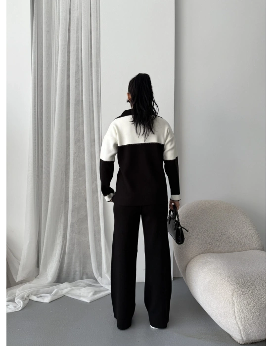 Simli Triko Takım 1552 - Siyah