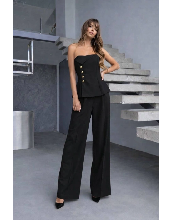 Straplez Takım - Siyah