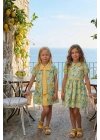 HC-Lemon Patterned Kids Dress