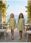 HC-Lemon Patterned Kids Dress