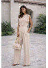 Çapraz Detay Takım - Bej