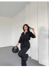Gömlek Pantolon Takım 2516 - Siyah