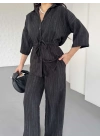 Gömlek Pantolon Takım - Siyah