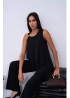 Kat Detay Modal Takım - Siyah