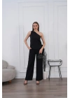 Modal Şallı Takım - Siyah