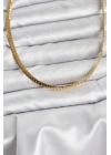 MuI MuI 316L Çelik Gold Renk Zincir Kadın Kolye