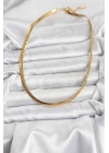 MuI MuI 316L Çelik Gold Renk Zincir Kadın Kolye