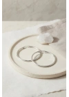 MuI MuI 316L Çelik Gümüş Renk 36 mm Halka Küpe