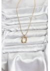 MuI MuI 316L Çelik Zincir Gold Renk Model Kadın Kolye