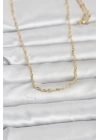 MuI MuI CM 14K Gold Twisted Chain 60 cm Damenhalskette