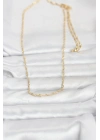 MuI MuI CM 14K Gold Twisted Chain 60 cm Damenhalskette