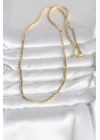 MuI MuI CM 14K Gold Renk Yassı Model 60 cm Kadın Kolye