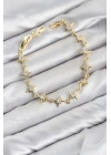 MuI MuI CM Kutup Yıldızı Model Gold Renk Zirkon Taşlı Kadın Bileklik