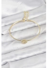 MuI MuI Gold Renk Pirinç Model Kadın Bileklik