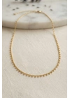 MuI MuI Gold Renk Topçcuk Model 60 cm Kadın Kolye