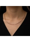 MuI MuI Gümüş Omega Choker Zincir