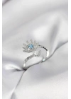 MuI MuI Silberfarbener Damenring mit Zirkonia-Stein