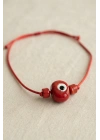 MuI MuI Handmade Bohem Kırmızı Nazar Kolye