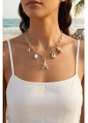 MuI MuI Maris Deniz Yıldızı Charm Kolye