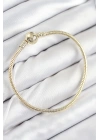 MuI MuI Pirinç Charm Topcuk Model Gold Renk Kadın Bileklik