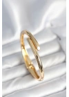 MuI MuI Pirinç Gold Renk Kadın Kelepçe Bileklik