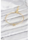 MuI MuI Yıldız Model Gold Renk Kadın Bileklik