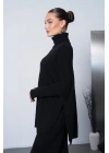 Soft&amp;Cozy Oversize Triko Takım - Siyah