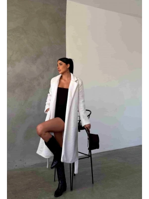 Bürümcük Kaban - Beyaz