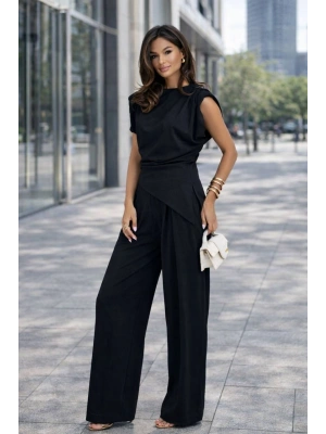 Çapraz Detay Takım - Siyah