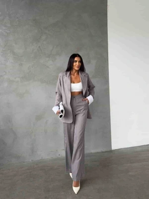 Ceket Pantolon Takım - Gri