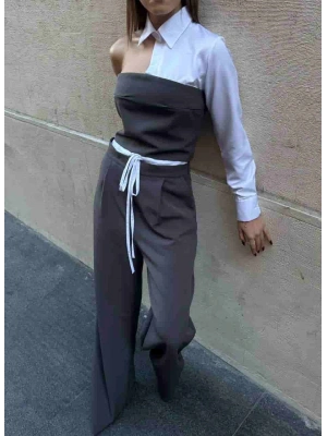 Gömlek Detay Takım 2506 - Antrasit