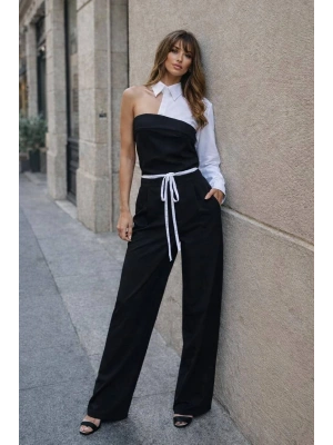 Gömlek Detay Takım - Siyah