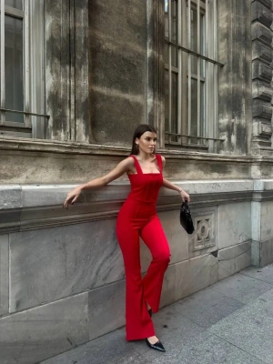 İspanyol Paça Takım 2501 - Kırmızı