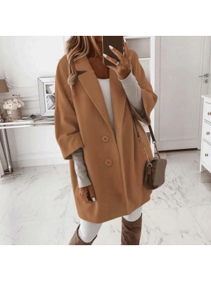 Kaşe Kaban - Kahverengi