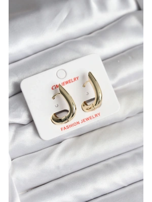 MuI MuI 14K Gold Renk Kaplama CM Kadın Küpe