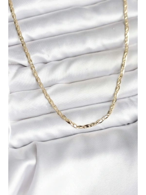 MuI MuI 14K Gold Renk Kaplama Ezme Zincir Model CM Kadın Kolye