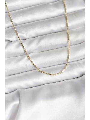 MuI MuI 14K Gold Renk Kaplama Zincir Model CM Kadın Kolye