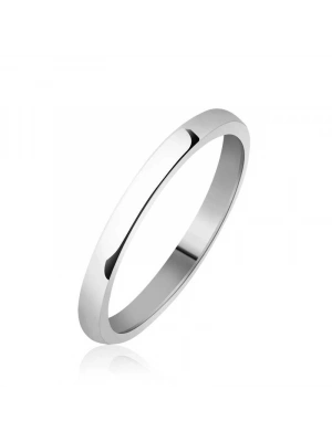 MuI MuI 2 mm Düz Bombeli Gümüş Alyans
