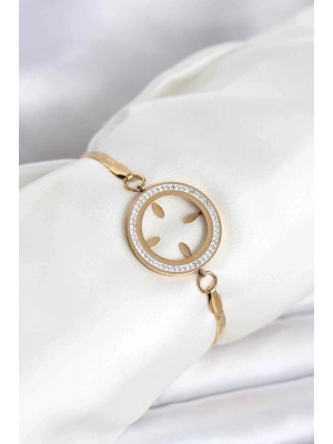 MuI MuI 316L Çelik İtalyan Zincir Model Çeyrek Takılabilir Bileklik