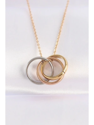 MuI MuI 316L Çelik Zincir Çoklu Renk Model Kolye