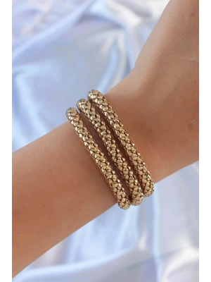 MuI MuI Altın Renk Çoklu Kadın Bileklik