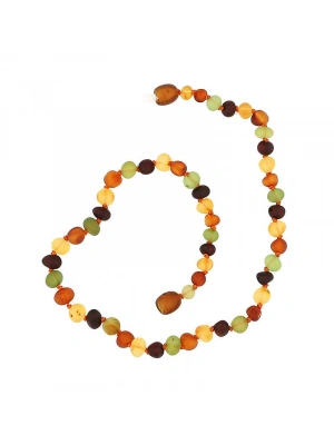 MuI MuI Bebek Damla Kehribar Diş Kolye