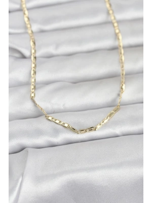 MuI MuI CM 14K Goldfarbene Sailor-Kette, Modell 60 cm, Damenhalskette