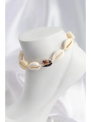 MuI MuI Doğal Kauri Kabuğu Asansörlü Model Halhal