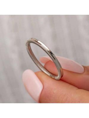 MuI MuI Gümüş Ajda Kadın Yüzük