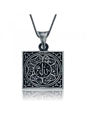 MuI MuI Gümüş Allah Yazılı Kolye