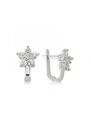 MuI MuI Gümüş Çiçek Küpe