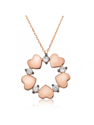 MuI MuI Gümüş Kalp Çemberi Bayan Kolye