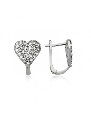 MuI MuI Gümüş Kalp Küpe