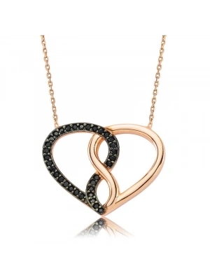 MuI MuI Gümüş Kalpli Sonsuzluk Bayan Kolye